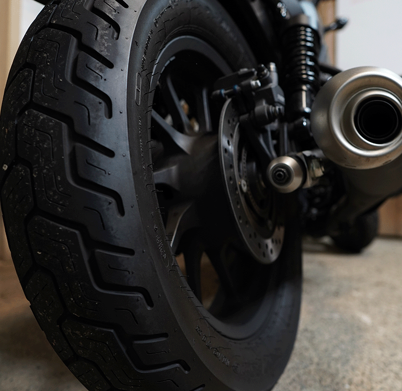 Motorbike tyre